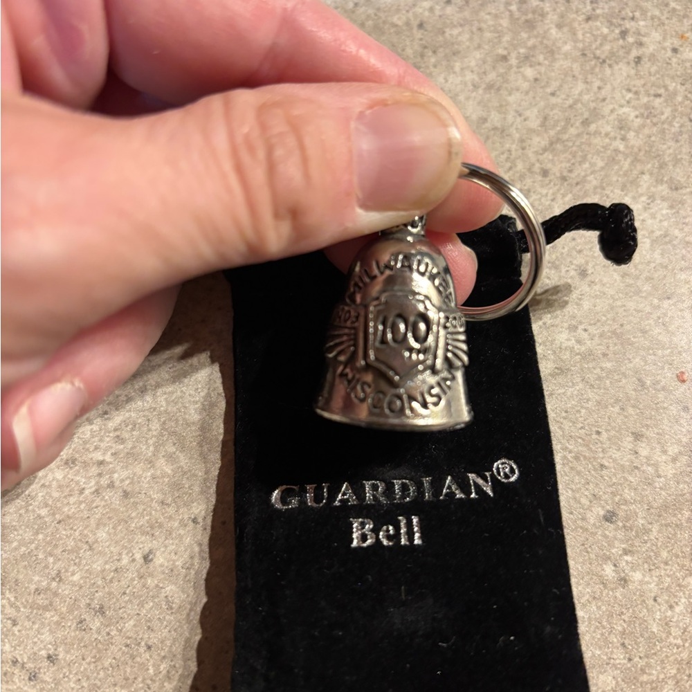 Guardian Bell Keychain 100th anniversary of Harley Davidson
